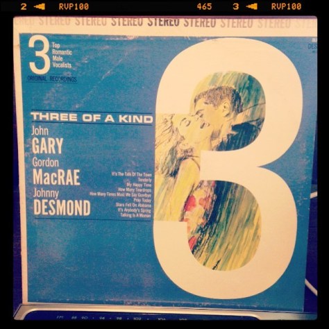 Random Record Pick: Three of a Kind, 3 Top Romantic Male Vocalists #vinyl #romantic #instavinyl #vinylgram #nowspinning #vinyligclub #recordcollection #vinyljunkie