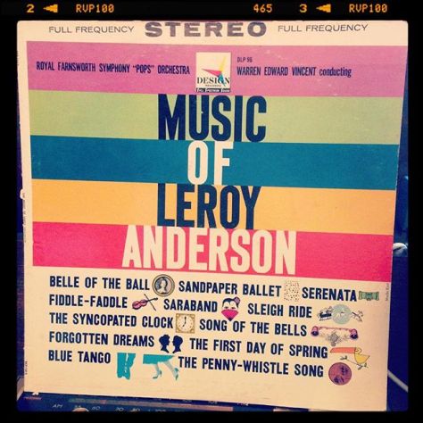 Random Record Pick: Royal Farnsworth Symphony "Pops" Orchestra, Music Of Leroy Anderson #vinyl #symphony #orchestra #pops #instavinyl #vinylgram #vinyljunkie #nowspinning #vinyligclub