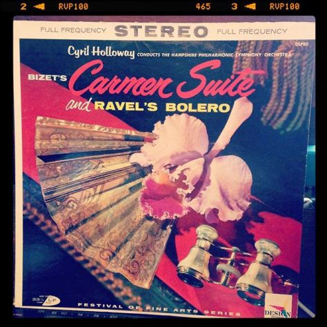 Random Record Pick: Bizet's Carmen Suite and Ravel's Bolero #vinyl #classical #orchestra #bizet #ravel #instavinyl #vinylgram #vinyljunkie #nowspinning #vinyligclub