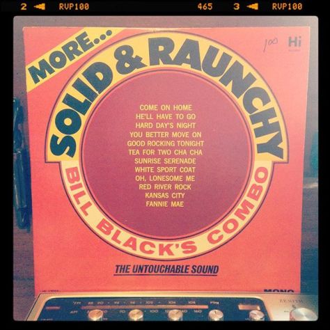 Random Record Pick: Bill Black's Combo, More...Solid & Raunchy #vinyl #soul #rnb #blues #funk #instavinyl #vinylgram #vinylcollection #vinyljunkie #vinyligclub #nowspinning #recordcollection