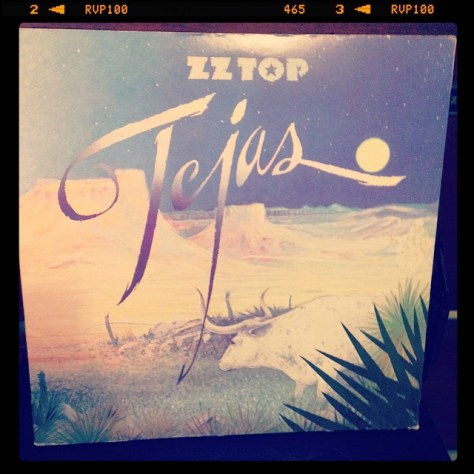 Random Record Pick: ZZ Top, Tejas #vinyl #zztop