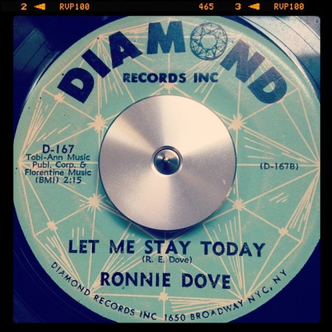 Random Record Pick: Ronnie Dove, Let Me Stay Today / Say You #vinyl #45 #pop #country