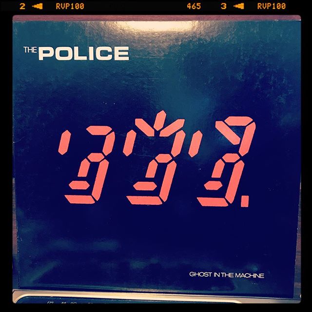 Vinyl record of The Police, Ghost In The Machine