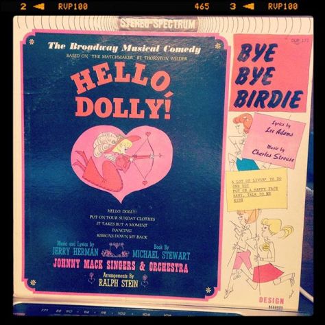 Random Record Pick: Johnny Mack Singers, Hello, Dolly! / Bye Bye Birdie #vinyl #hellodolly #byebyebirdie #broadway #musicals #theater #instavinyl #vinylgram #vinyljunkie #nowspinning #vinyligclub
