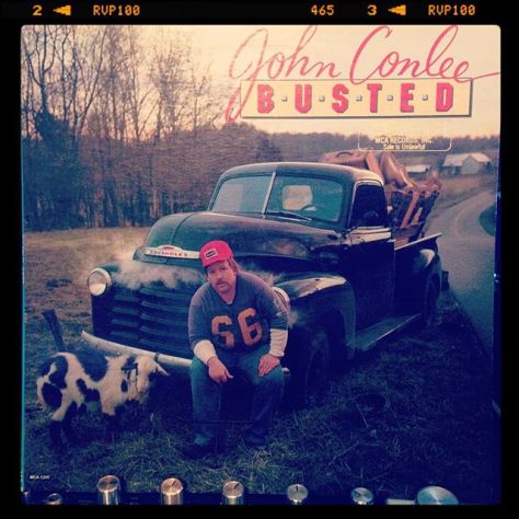 Random Record Pick: John Conlee, Busted #vinyl #instavinyl #vinylgram #country