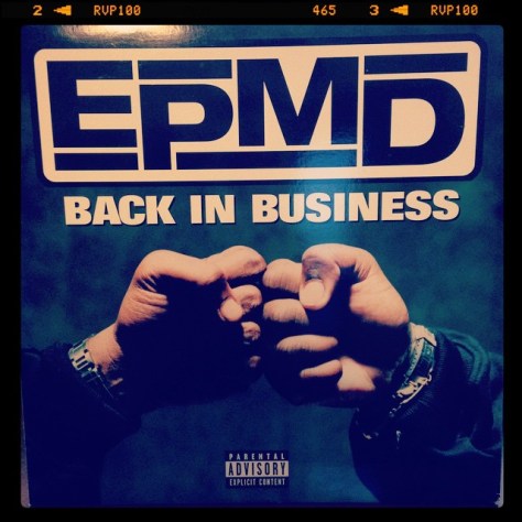 Random Record Pick: EPMD, Back in Business #vinyl #hiphop #epmd