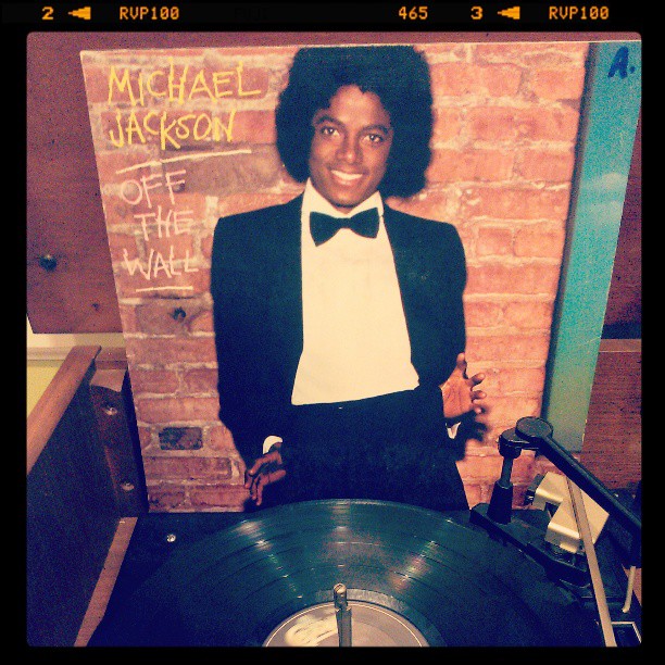 Vinyl record of Michael Jackson, Off the Wall.