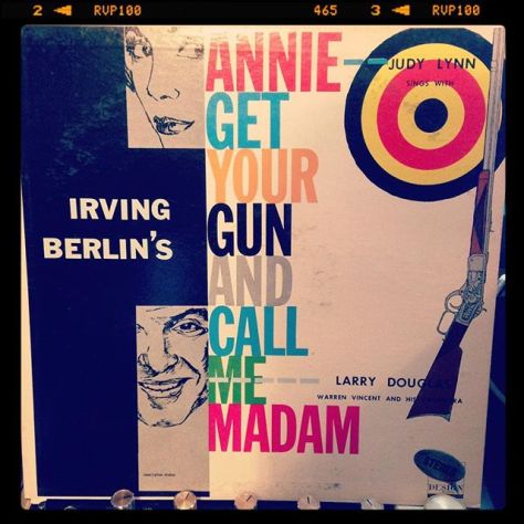 Random Record Pick: Judy Lynn and Larry Douglas, Irving Berlin's Annie Get Your Gun and Call Me Madam #vinyl #instavinyl #vinylgram #irvingberlin #bigband #broadway