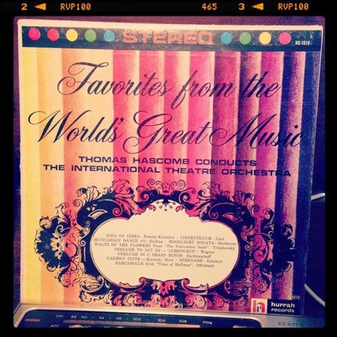 Random Record Pick: Favorites from the World's Great Music #vinyl #classical #orchestra #instavinyl #vinylgram #vinyljunkie #nowspinning #vinyligclub #recordcollection