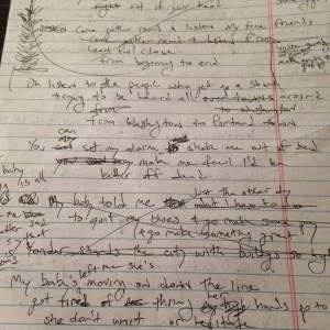 Lyric work for Get Up & Shout (Version 2)