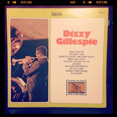 Random Record Pick: Dizzy Gillespie (Volume I) #vinyl #jazz #dizzie
