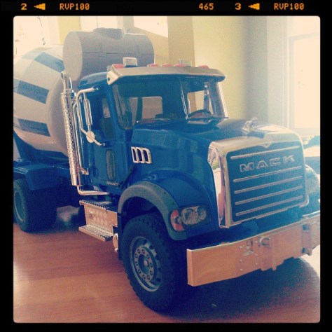 I used to buy guitars. Now I buy MACK TRUCKS.