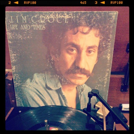 Vinyl record of Jim Croce, Life and Times.