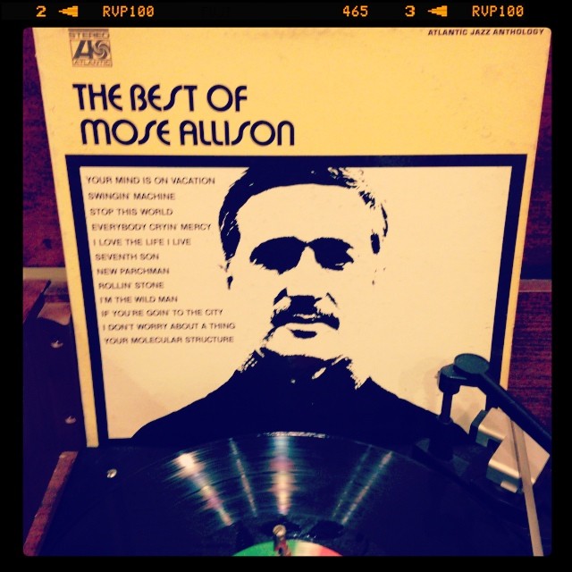 Vinyl record of The Best of Mose Allison.