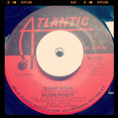 Random Record Pick: Wilson Pickett, Sugar Sugar / Cole, Cooke & Redding #vinyl #45 #soul #wilsonpickett