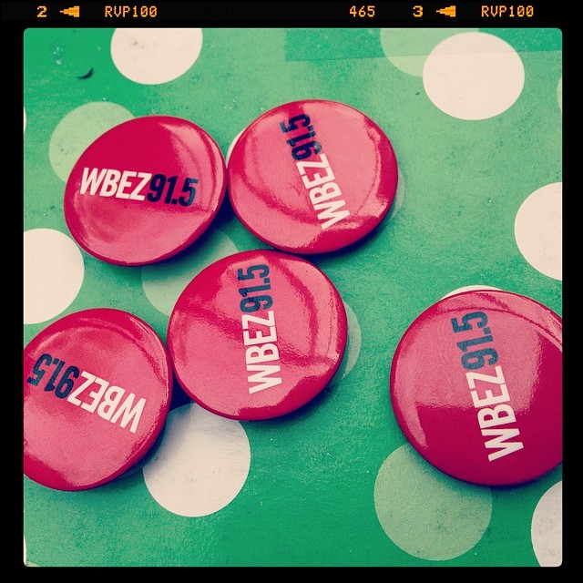 When you're a musician and a parent all your kids care about are the free pins you get.