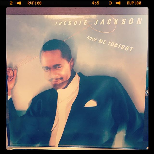 Vinyl record of Freddie Jackson, Rock Me Tonight