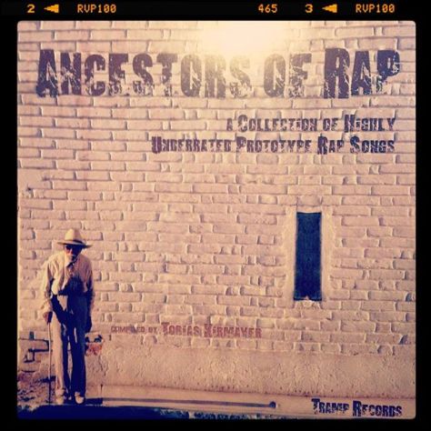 Random Record Pick: Ancestors of Rap, A Collection of Highly Underrated Prototype Rap Songs #vinyl #instavinyl #vinylgram #rap #funk #hiphop #tramprecords #tobiaskirmayer