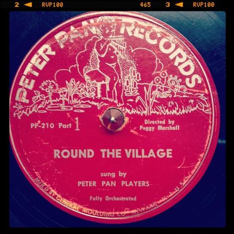 Random Record Pick: Peter Pan Players, Round The Village / Good Morning, Merry Sunshine / Rig A Jig Jig #vinyl #instavinyl #vinylgram #78rpm #kidsmusic
