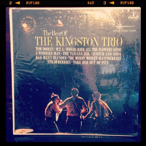 Random Record Pick: The Best Of The Kingston Trio #vinyl #folkmusic