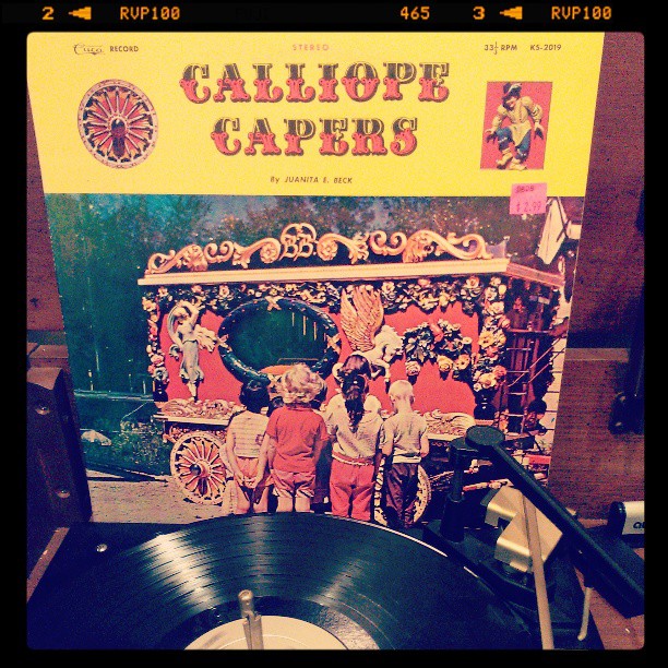 Vinyl record of Calliope Capers.