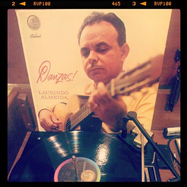 Vinyl record of Laurindo Almeida, Danzas!