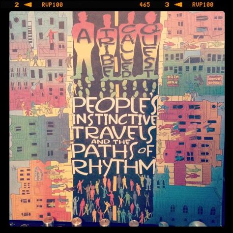 Random Record Pick: A Tribe Called Quest, People's Instinctive Travels and the Paths of Rhythm #vinyl #instavinyl #vinylgram #atribecalledquest #hiphop #rap