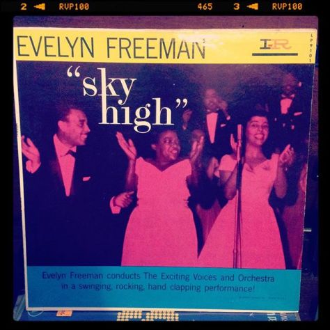 Random Record Pick: Evelyn Freeman, Sky High #vinyl #orchestra #choir