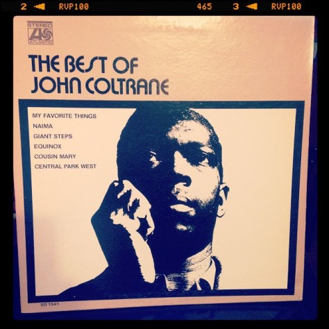 Random Record Pick: The Best of John Coltrane #vinyl #jazz #coltrane