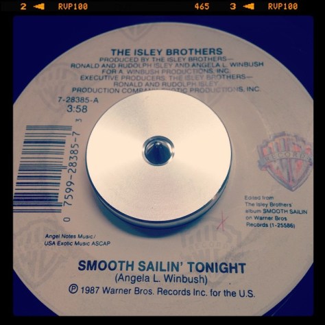 Random Record Pick: The Isley Brothers, Smooth Sailin' Tonight #vinyl #45 #isley #rnb