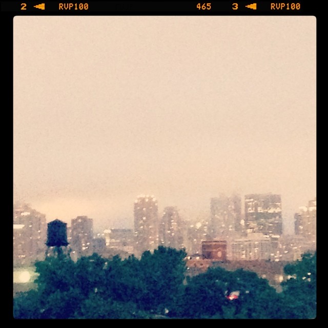 FOGCAGO: What the Chicago skyline looks like with no Sear's Tower thanks to polar vortex fog.