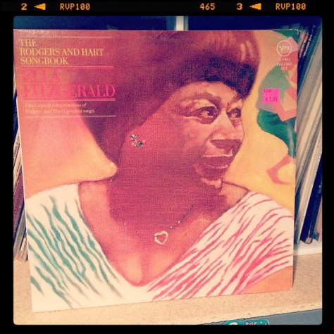 Random Record Pick: Ella Fitzgerald, The Rodgers and Hart Songbook #vinyl #jazz #ellafitzgerald