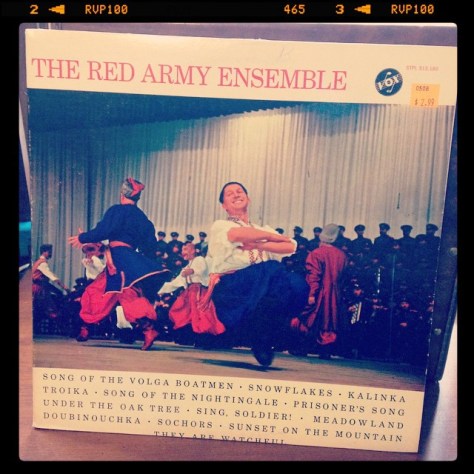 Random Record Pick: The Red Army Ensemble #vinyl #russia #communism