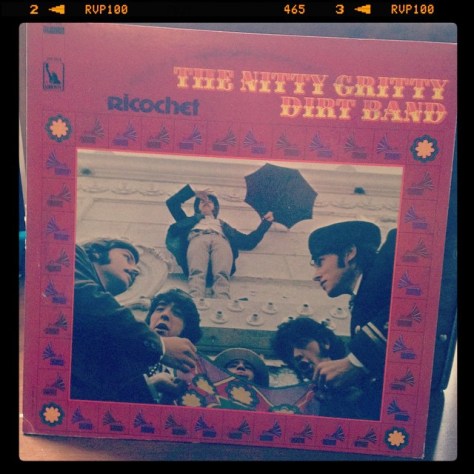 Random Record Pick: The Nitty Gritty Dirt Band, Ricochet #vinyl #boyband