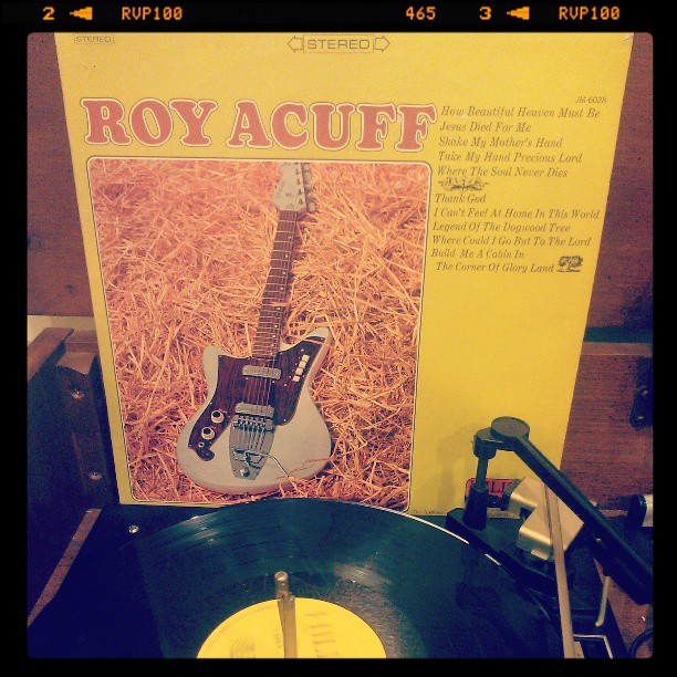 Vinyl record of Roy Acuff.