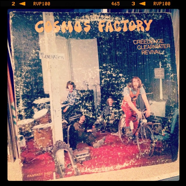 Vinyl record of Creedence Clearwater Revival, Cosmos Factory.