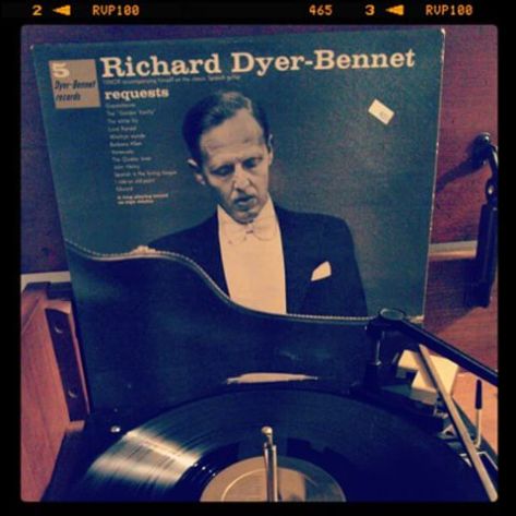 Vinyl record of Richard Dyer-Bennet, 5 (Requests).