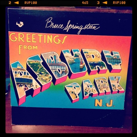 Random Record Pick: Bruce Springsteen, Greetings From Ashbury Park, N.J. #vinyl #brucespringsteen