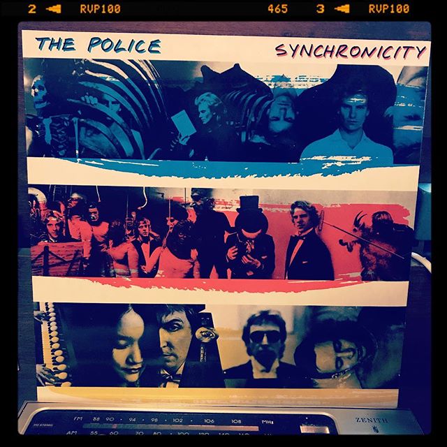 Vinyl record of The Police, Synchronicity.