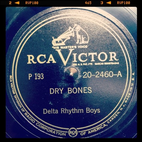 Random Record Pick: Delta Rhythm Boys, Dry Bones / September Song #vinyl #78 #rnb