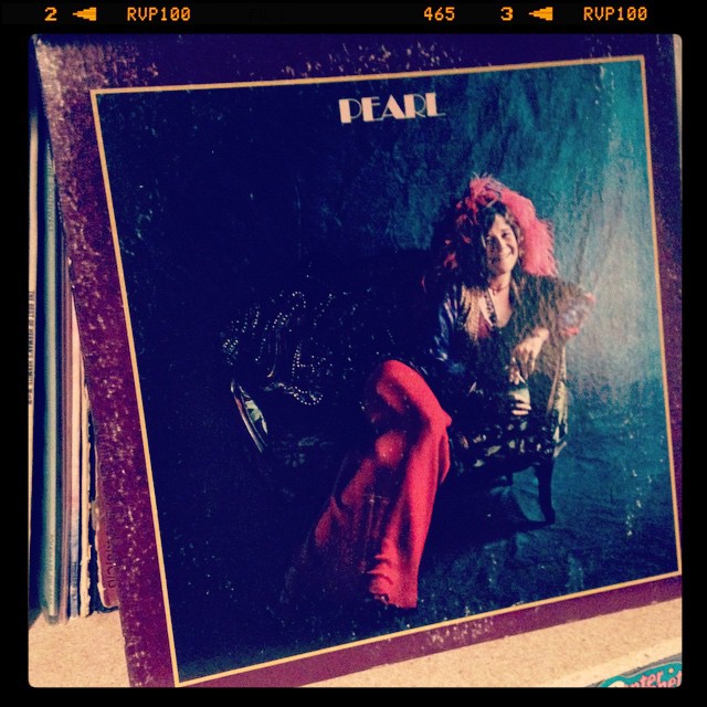Vinyl record of Janis Joplin, Pearl.