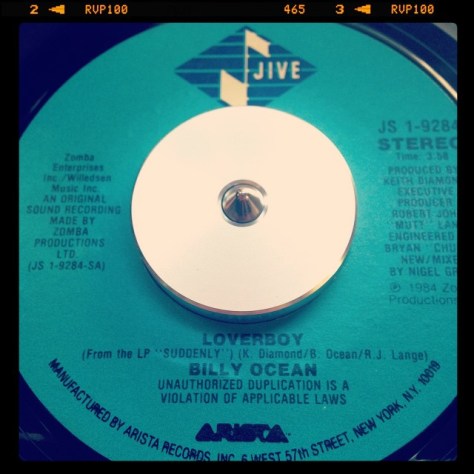 Random Record Pick: Billy Ocean, Loverboy #vinyl #45 #rnb