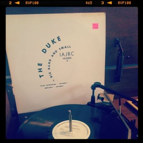 Vinyl record of The Duke, Big Band and Small.