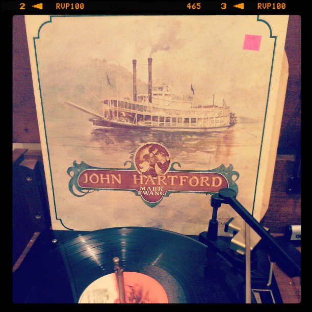 Vinyl record of John Hartford, Mark Twang.