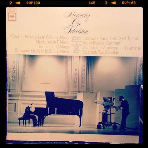 Random Record Pick: Horowitz On Television #vinyl #instavinyl #vinylgram #classical #piano #horowitz