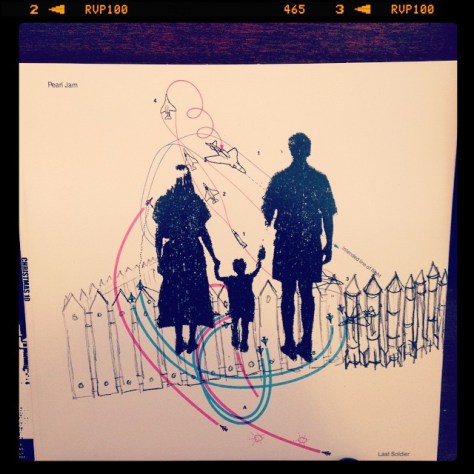 Random Record Pick: Pearl Jam, 2001 Fan Club Christmas Single #vinyl #45 #pearljam #grunge