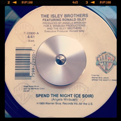 Random Record Pick: The Isley Brothers, Spend the Night (Ce Soir) #vinyl #45 #isley #rnb #soul #doowop