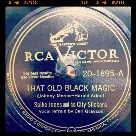 Random Record Pick: Spike Jones and his City Slickers, That Old Black Magic / Liebestraum #vinyl #78 #spikejones