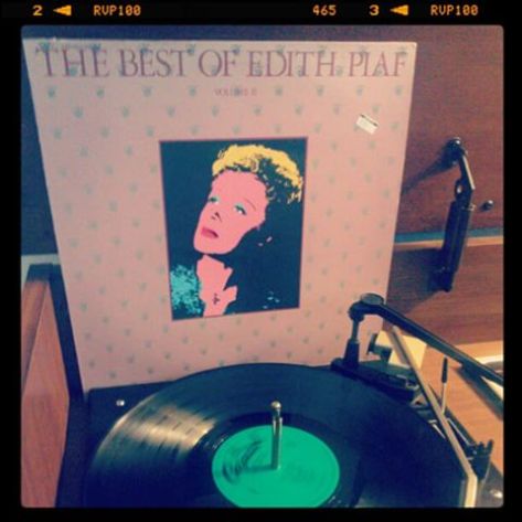 Vinyl record of The Best of Edith Post, Volume II.