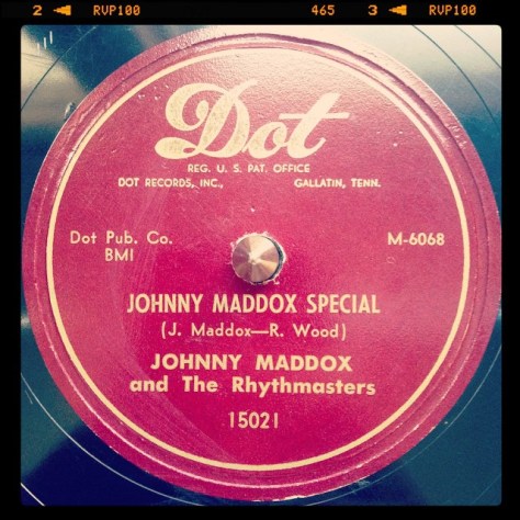 Random Record Pick: Johnny Maddox and the Rythmasters, Johnny Maddox Special / Sioux City Sue #vinyl #78 #ragtime